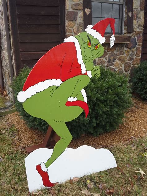 Grinch outside decoration. Things To Know About Grinch outside decoration. 